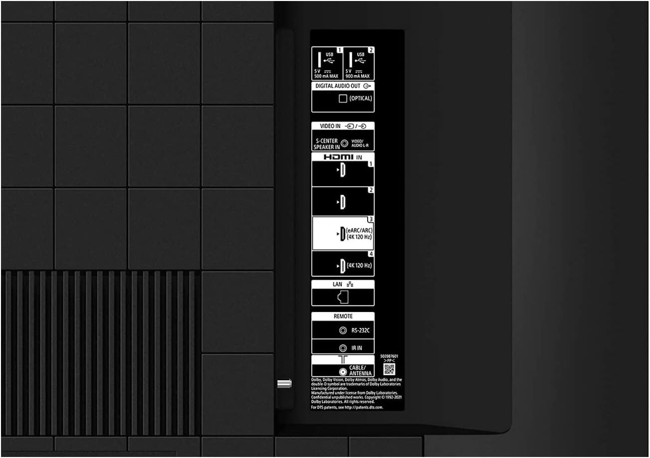 Sony BRAVIA XR X90K 4K TV Bundle: Soundbar, HDMI Cable