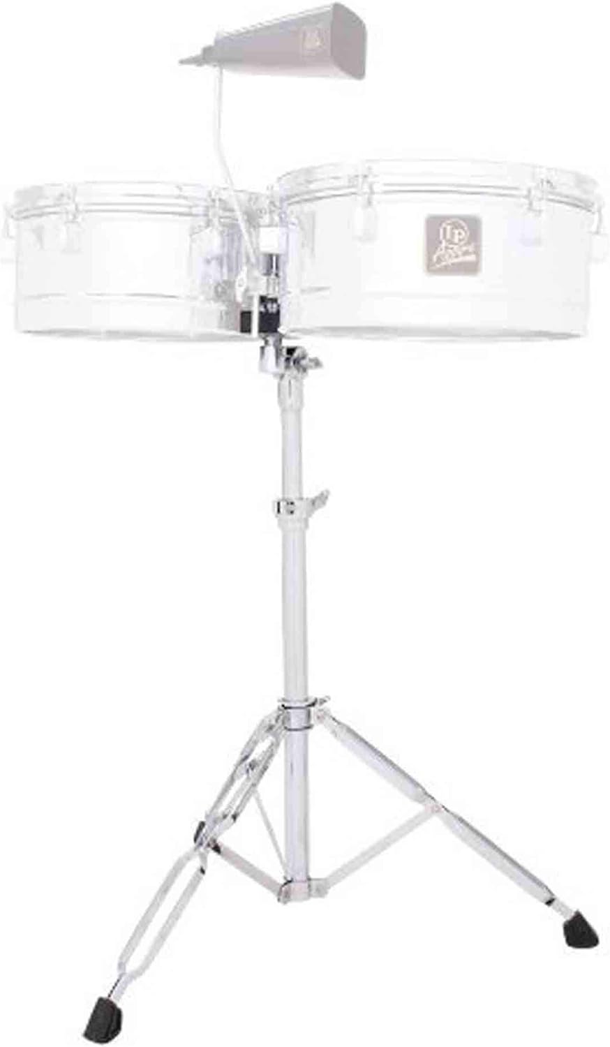 Latin Percussion LPA258 Aspire Timbale Stand with Cowbell Holder