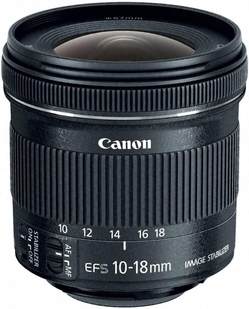 Canon EF-S10-18 IS STM 10-18mm f/4.5-5.6 Wide Angle Lens — main product image