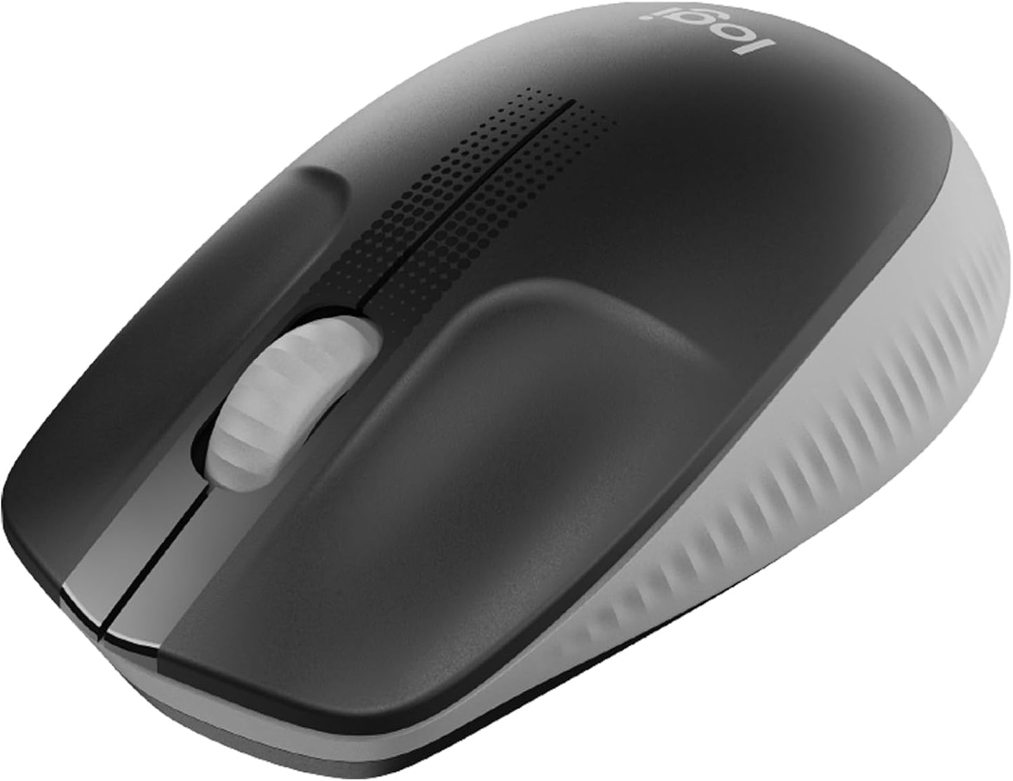 Logitech 910-005900 M190 Full-Size Wireless Mouse - Grey