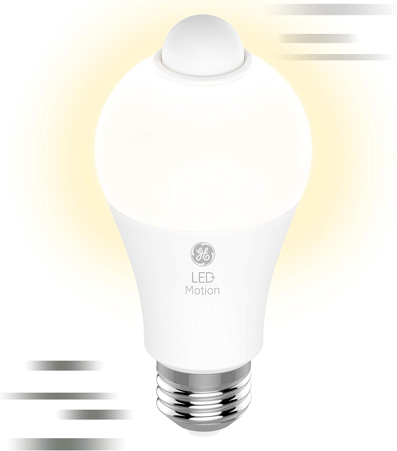 GE 93129313 Motion Sensor LED Light Bulbs 2-Pack