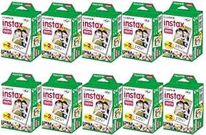 Fujifilm INSMINI2P10P Instax Mini Film 200 Pictures