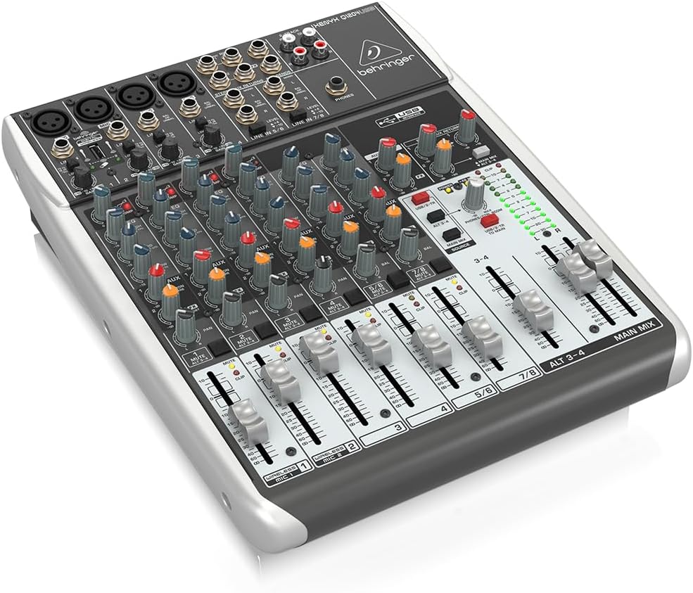Behringer Q1204USB 12-Input USB Audio Mixer