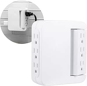 GE 39226 Pro Side-Access Swivel Surge Protector — main product image