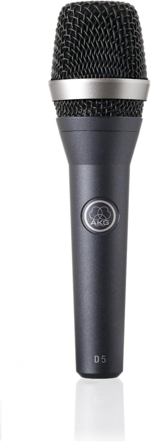 AKG D5 Supercardioid Vocal Microphone Bundle XLR Cable