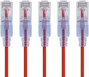 Monoprice 133229 SlimRun Cat6A 50ft Ethernet Cable — main product image