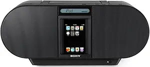 Sony ZSS4IPBLACK iPod iPhone CD Radio Boombox — main product image