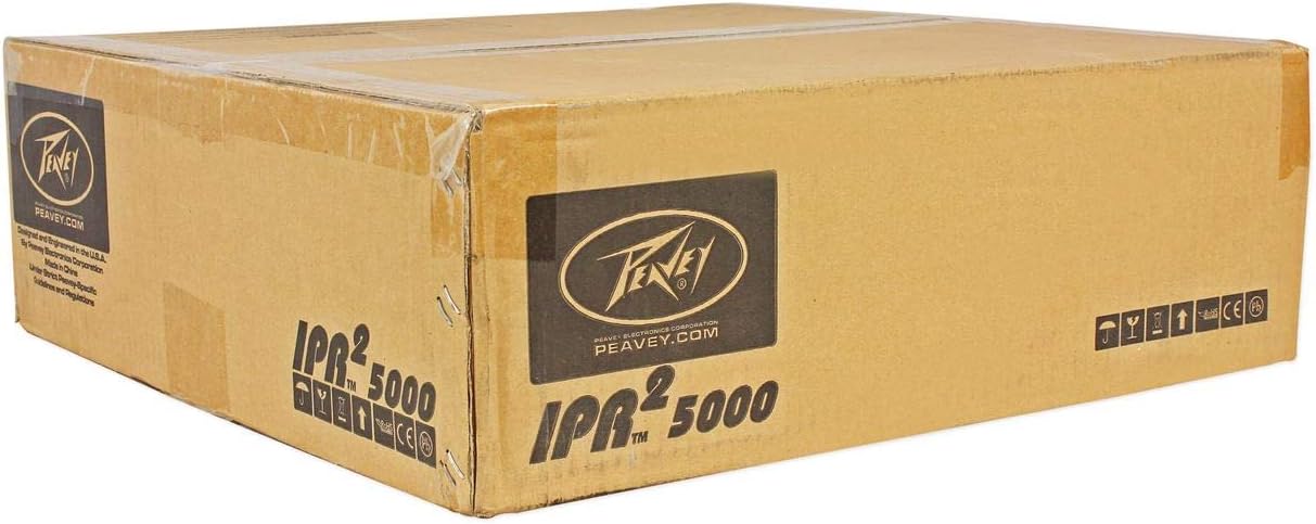 Peavey IPR2 5000 5050W Power Amp, Mic & Cables