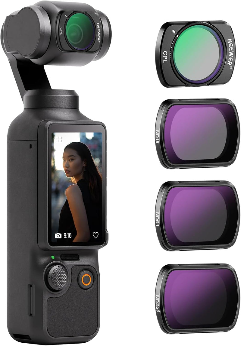 Neewer 10103328 Osmo Pocket 3 Magnetic Filter Kit — main product image