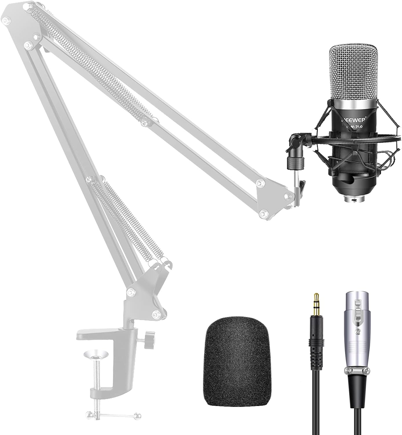 Neewer 40084726 NW-700 Studio Condenser Microphone Set