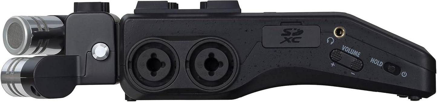 Zoom H6/BLK-cr All Black Handheld Recorder (Renewed)