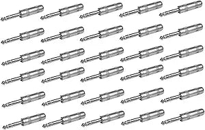 Switchcraft 297 (25 Pack) TRS 1/4" Stereo Phone Plug Solder