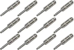 Switchcraft 280 Mono TS 1/4" Guitar Plug Solder Type