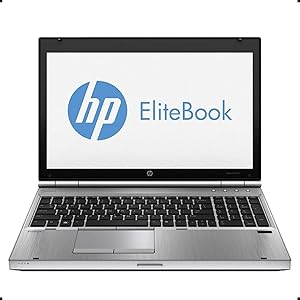 HP EliteBook 8570P 15.6" i7 Laptop, 8GB, 256GB SSD