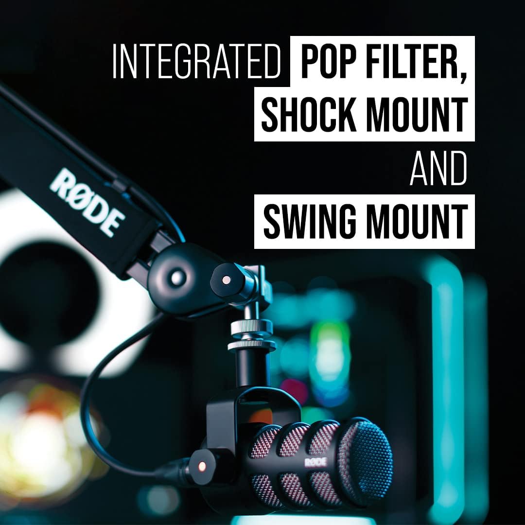 Rode PODMIC Dynamic Cardioid Broadcast Microphone