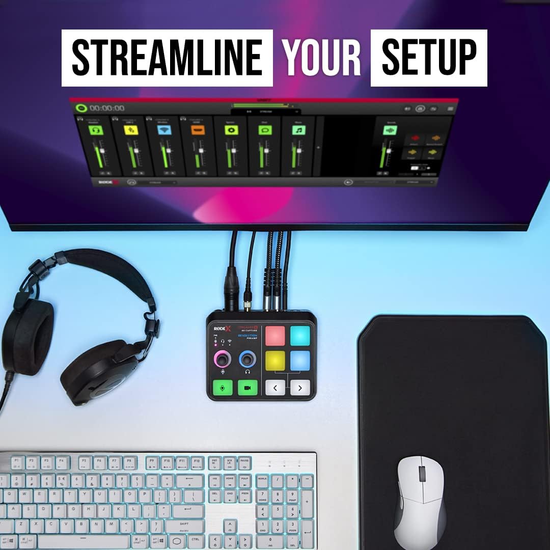Rode STREAMERX Audio Interface & 4K Capture Card
