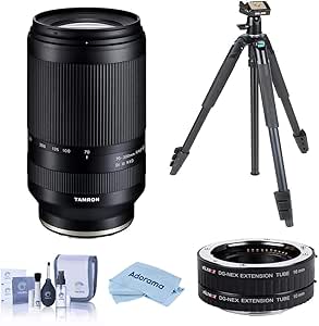 Tamron 70-300mm f/4.5-6.3 Sony E Lens Bundle