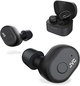 JVC HAA10TB Wireless Earbuds Bluetooth 5.0 Black — main product image