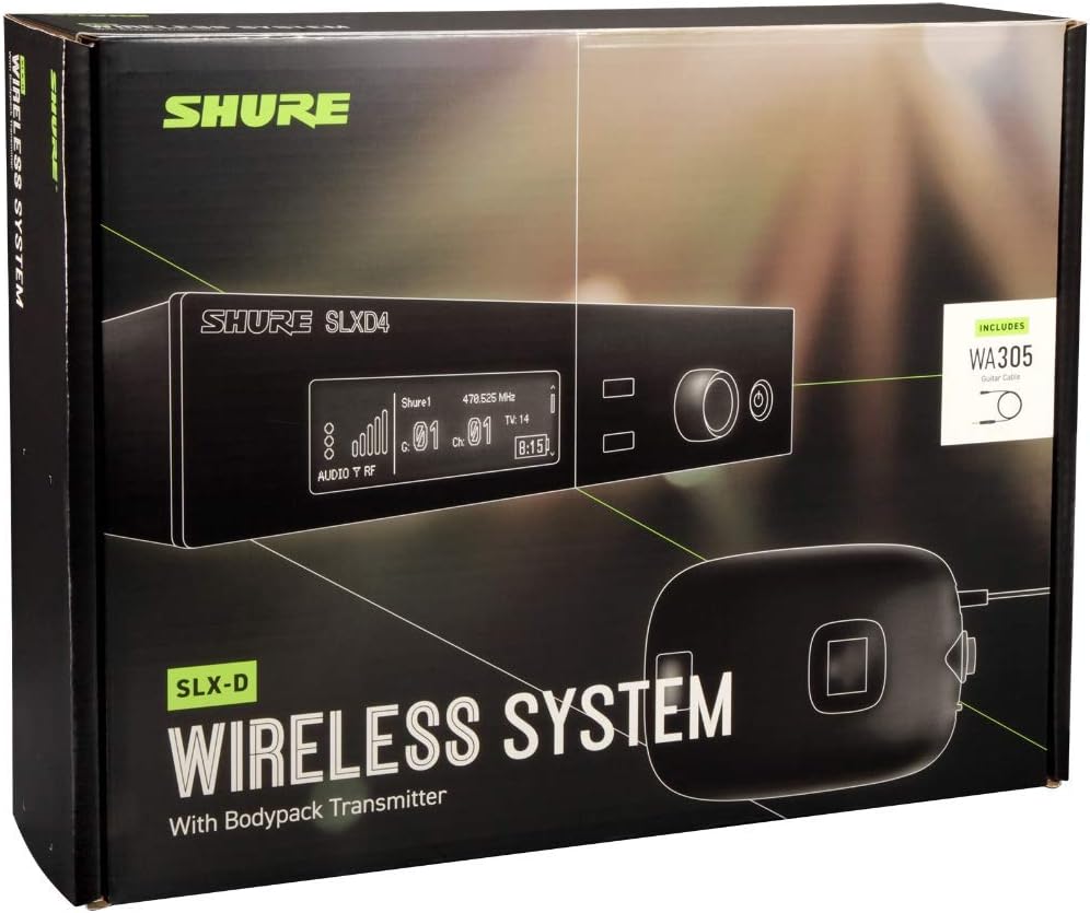 Shure SLXD14-H55 Digital Wireless Guitar/Bass System