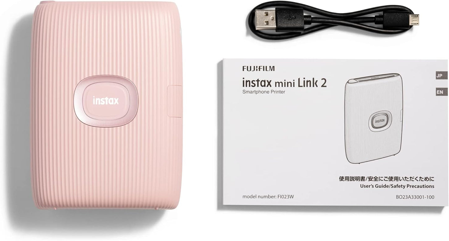 Fujifilm FJFINSML2SPOB Instax Mini Link 2 Printer Pink Renewed