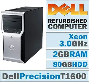 Dell Precision T1600-01bba52a MT Workstation - Xeon, 2GB, 80GB - Windows 7