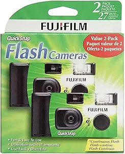 Fujifilm FBA_74101218343 35mm QuickSnap Single Use Camera 10-Pack