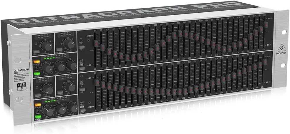 Behringer FBQ6200HD ULTRAGRAPH PRO 31-Band Stereo Equalizer