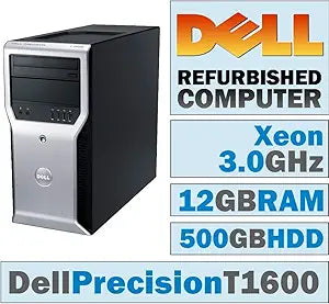 Dell Precision T1600 Xeon E3-1220 Workstation PC