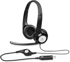 Logitech USB PC Computer Headset H390 Renewed