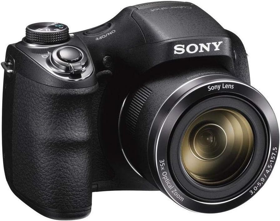 Sony DSCH300/B Cyber-shot 20.1MP Digital Camera (Black)