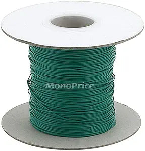 Monoprice 101409 290m Green Wire Cable Tie Reel