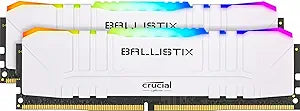 Crucial BL2K16G36C16U4WL Ballistix RGB 32GB DDR4 3600MHz White — main product image