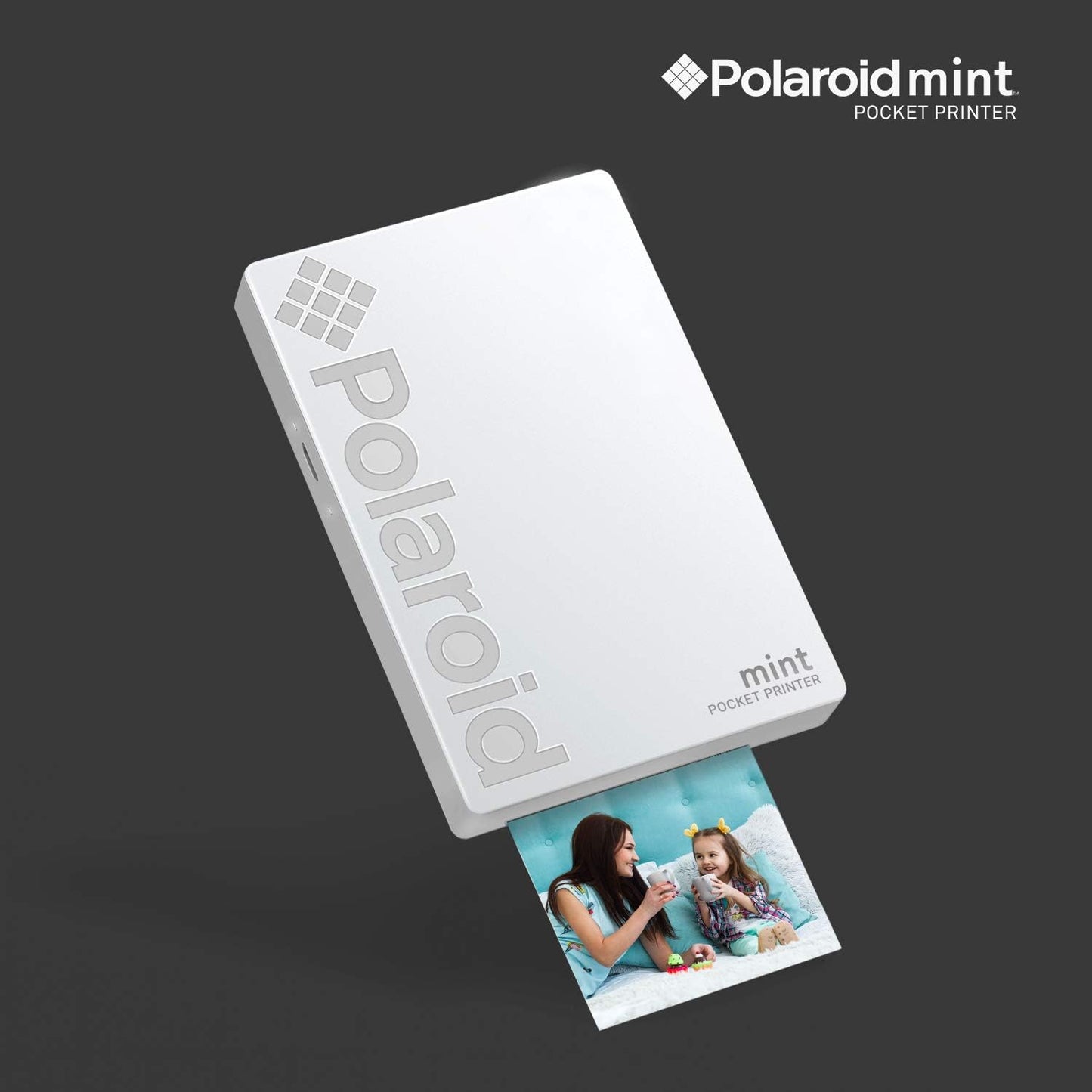 Polaroid POLMP02W Mint Pocket Printer Zink Bluetooth White