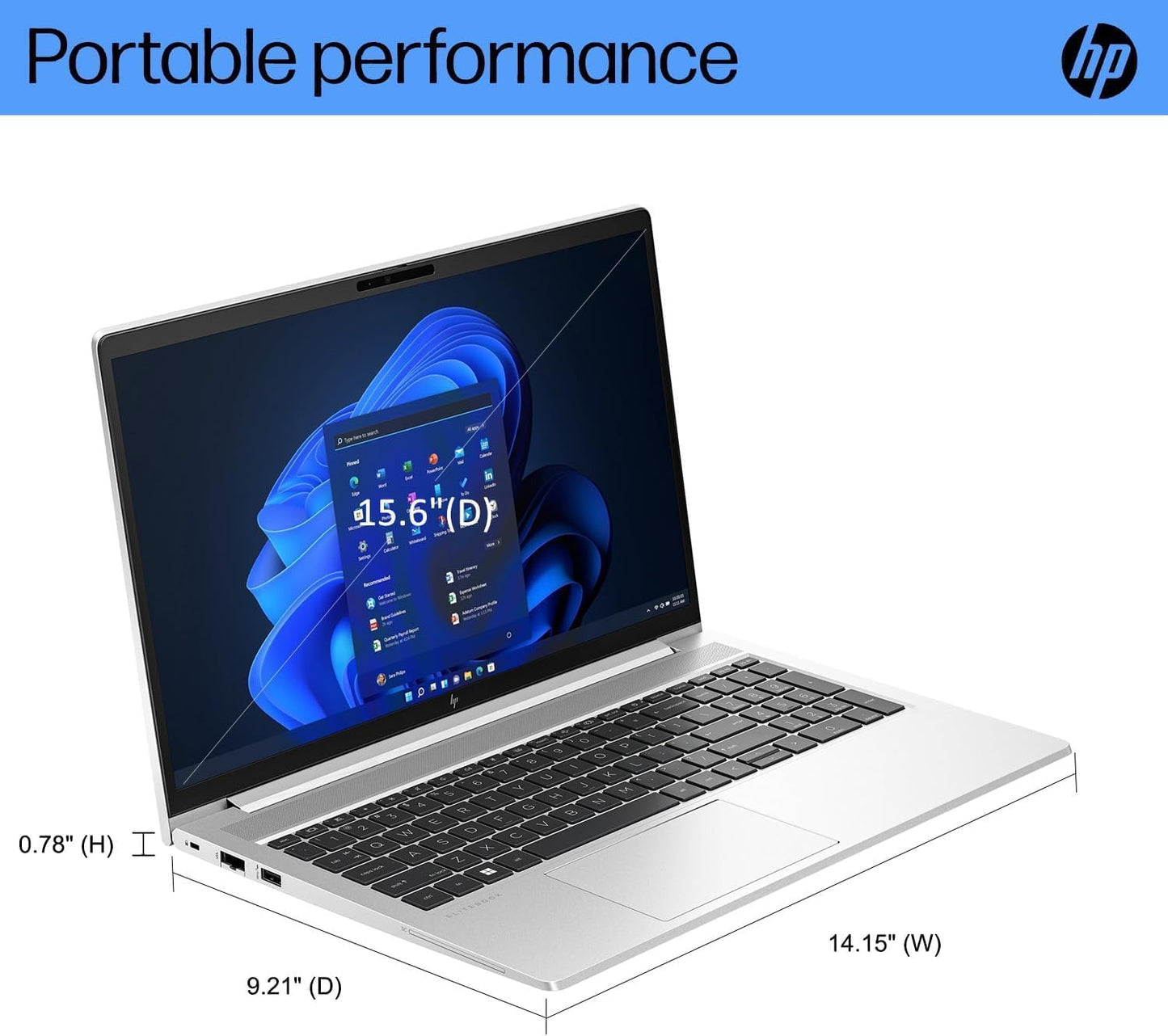 HP EliteBook 650 G10 i5-1345U 15.6" FHD Business Laptop