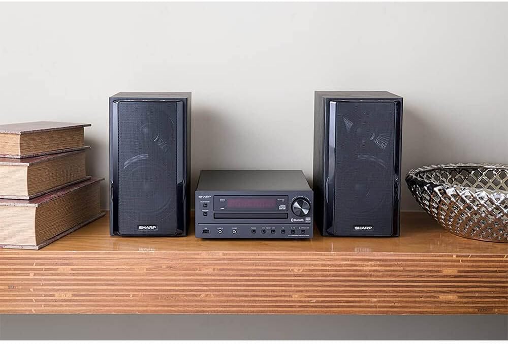 Sharp XL-HF203B Hi-Fi Component Stereo System Bluetooth