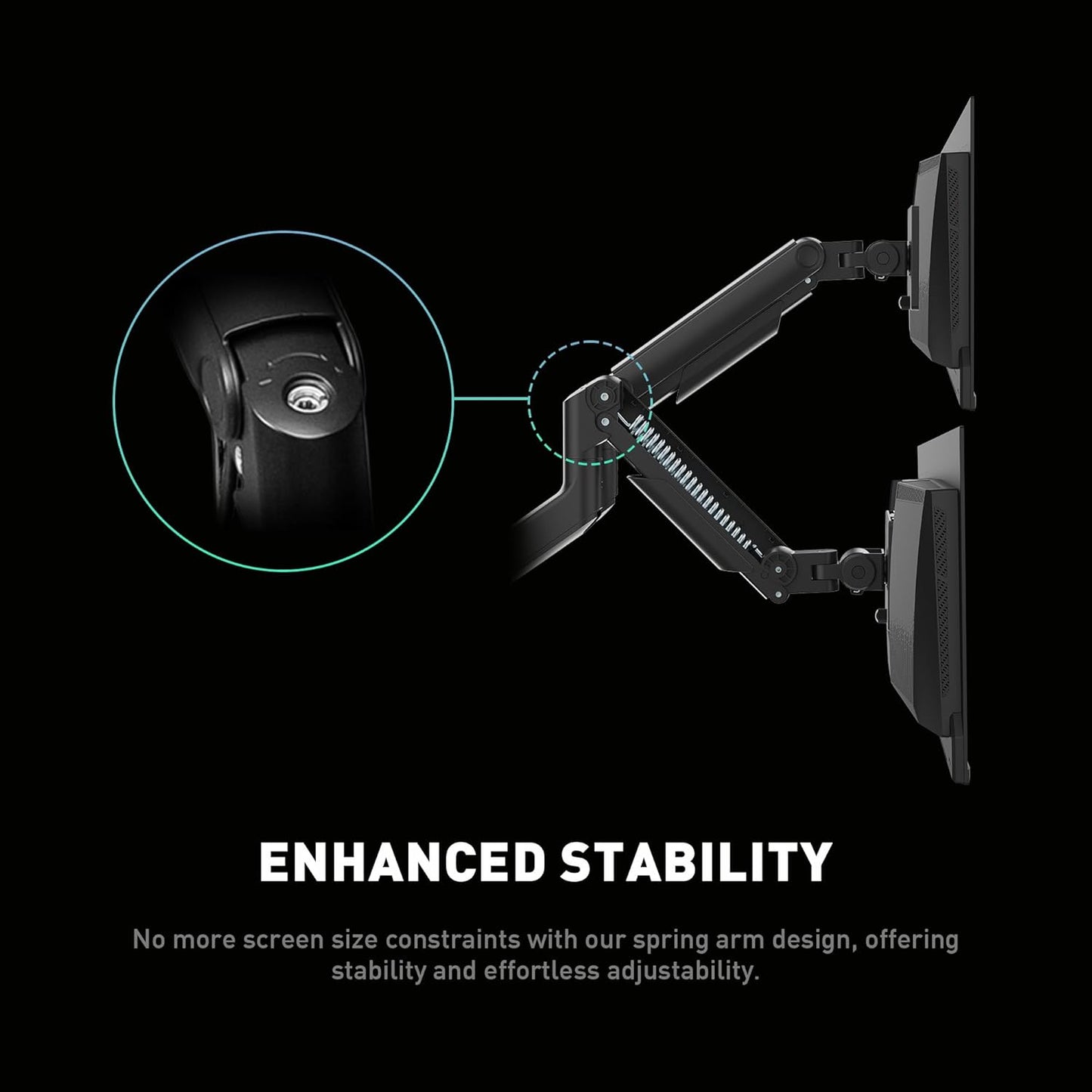 MSI MAGMT201 Single Monitor Stand Arm 49" VESA Mount