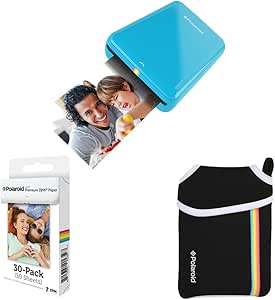 Polaroid 5823745687 Zip Printer Bundle: Zink Paper & Pouch