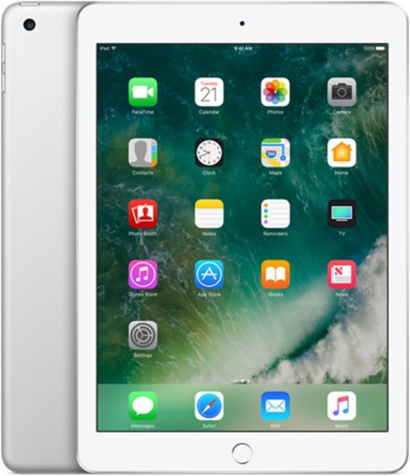 Apple iPad 2018 9.7-inch 32GB WiFi Silver (Renewed)