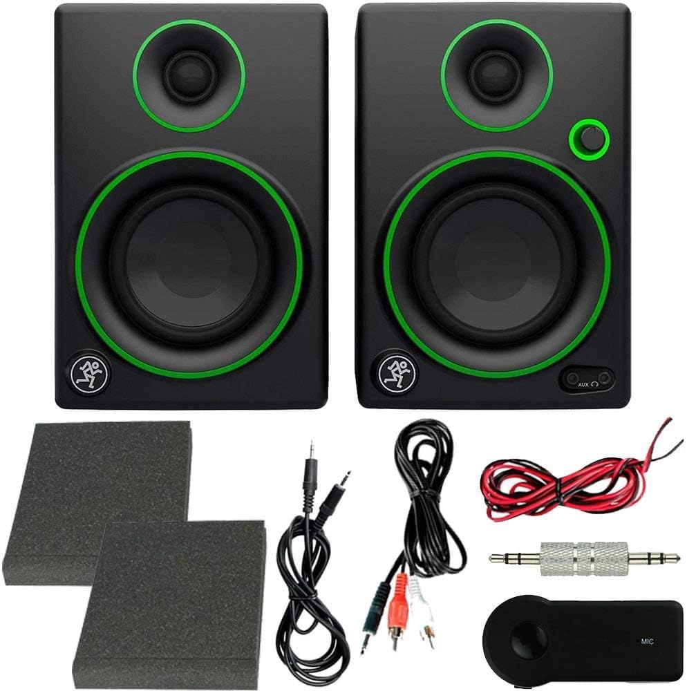 Mackie E3MKIECR3 CR3 Multimedia Monitors with Bluetooth Receiver