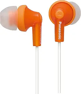 Panasonic RP-HJE150-D Orange In-Ear Earphones — main product image
