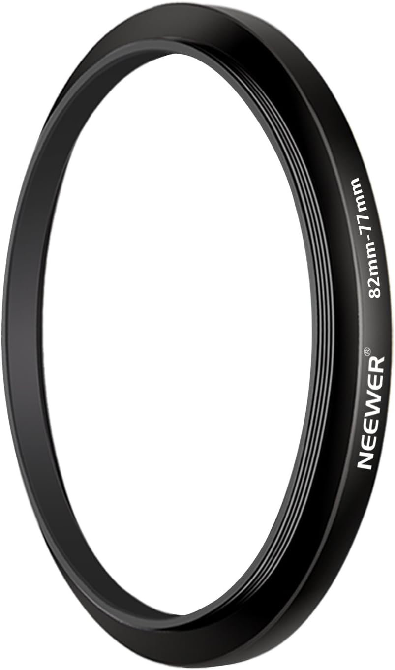 Neewer 10092240 18-Piece Metal Lens Filter Adapter Ring Kit