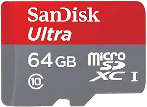 SanDisk SDSDQUA-064G-U46A Ultra 64GB MicroSDXC Memory Card — main product image