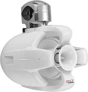 Boss 41001 MRWT6W Marine Wake Tower Speaker White — main product image