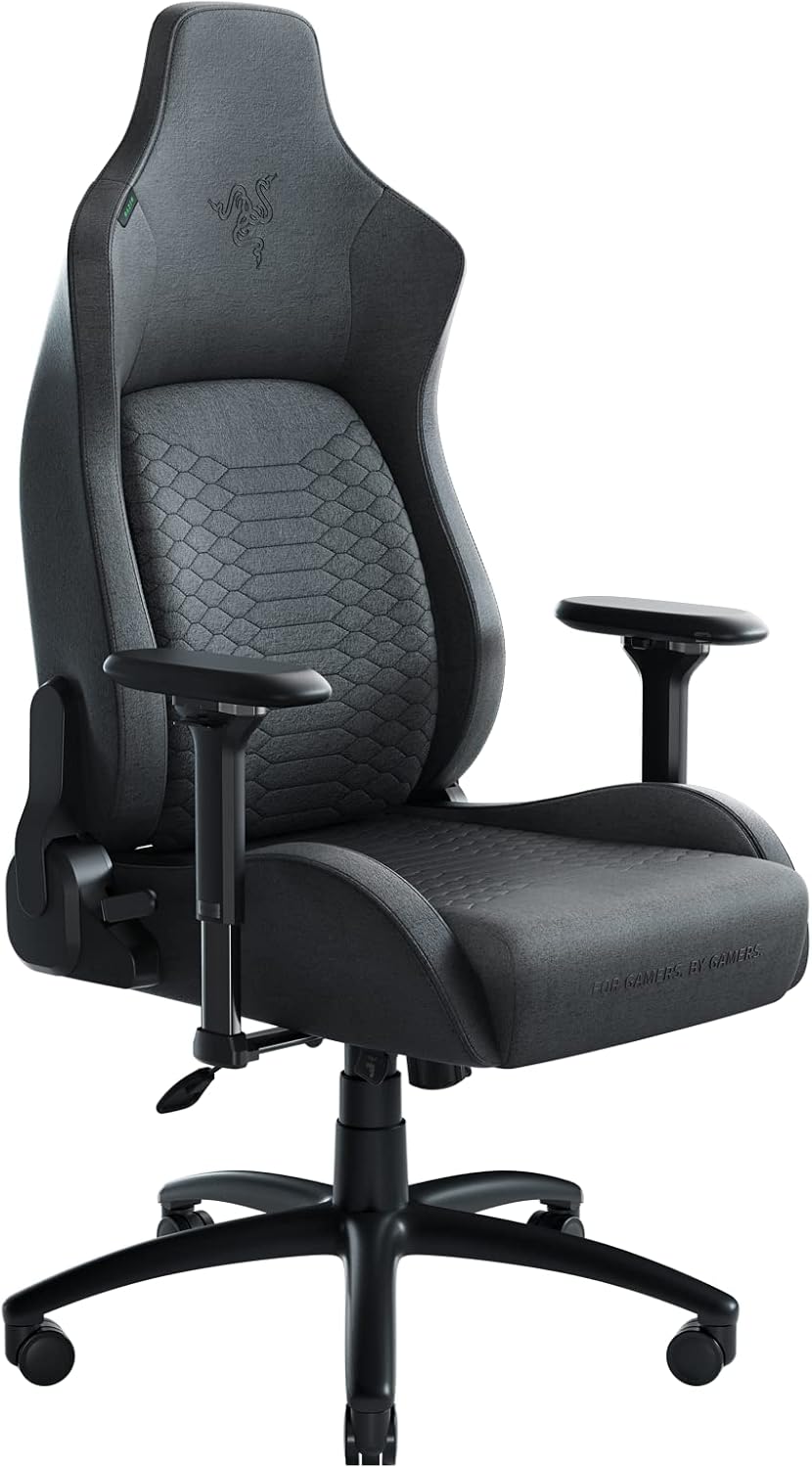Razer RZ38-03950300-R3U1 Iskur XL Fabric Gaming Chair - Dark Gray