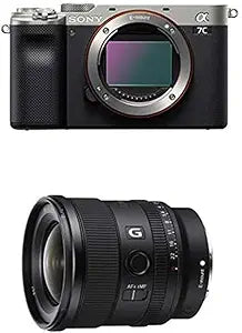 Sony Alpha 7C FE 20mm F1.8 Mirrorless Camera Kit
