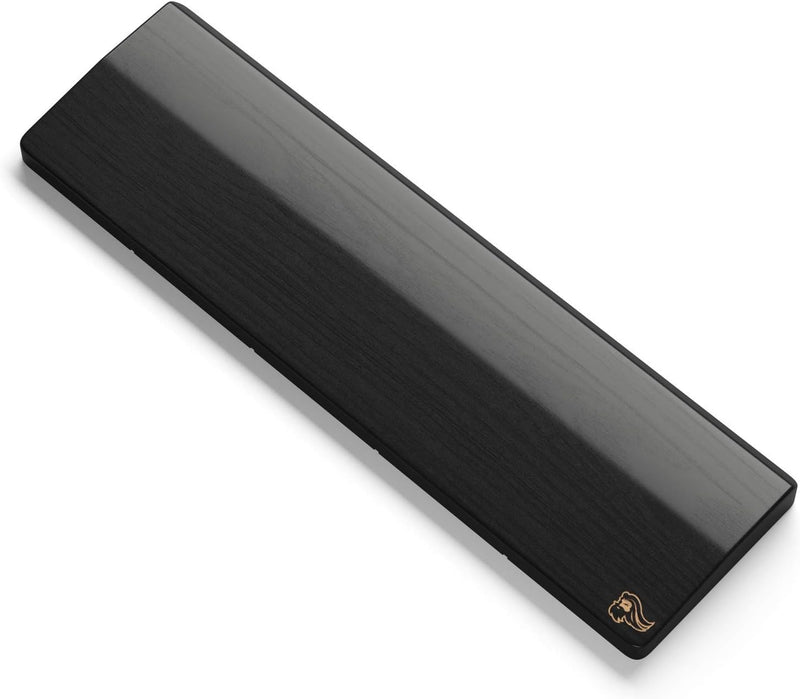 Glorious GV-87-DARK Wooden Wrist Rest - Tenkeyless (TKL) Onyx Black — main product image