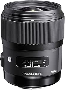 Sigma CR465 35mm F1.4 ART DG HSM Nikon Lens (Renewed) — main product image