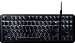 Razer BlackWidow Lite Mechanical Tenkeyless Keyboard Orange Switches Renewed