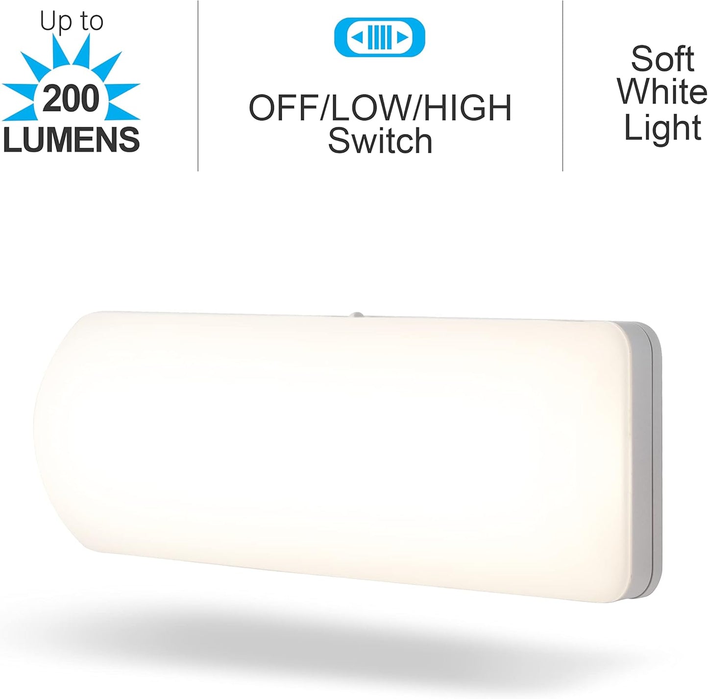 GE 52261 Ultrabrite LED Plug-in Light Bar 2-Pack
