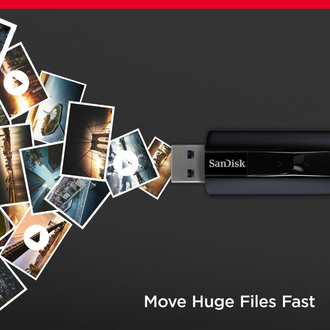 SanDisk SDCZ880-256G-GAM46 256GB Extreme PRO USB 3.2 Flash Drive